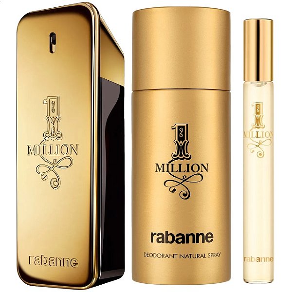 Coffret 1 Million Eau de Toilette ( 3 produtos)