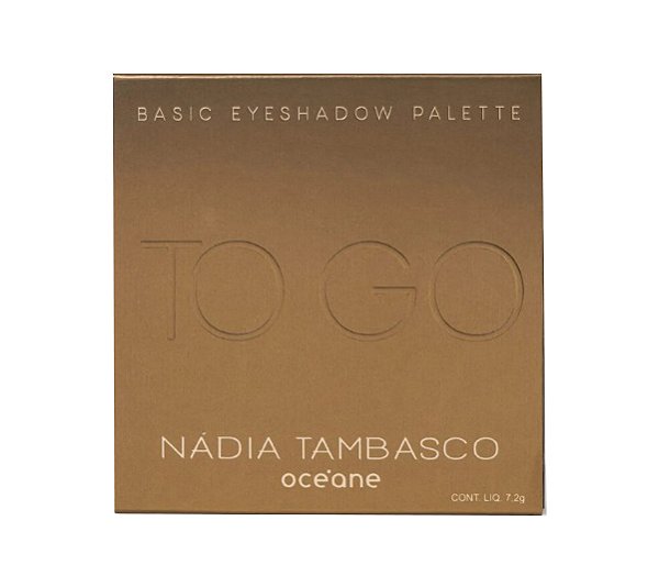 Paleta de sombras To Go Basic Nadia Tambasco By Oceane 7,2g