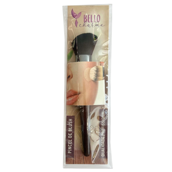 Pincel de Blush Profissional Bello Charme BC 250