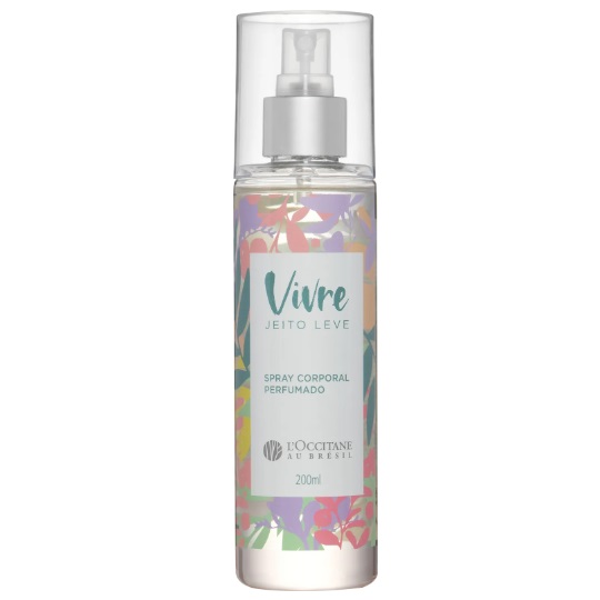 Body Splash Vivre Jeito Livre L'Occitane Au Brésil 200ml