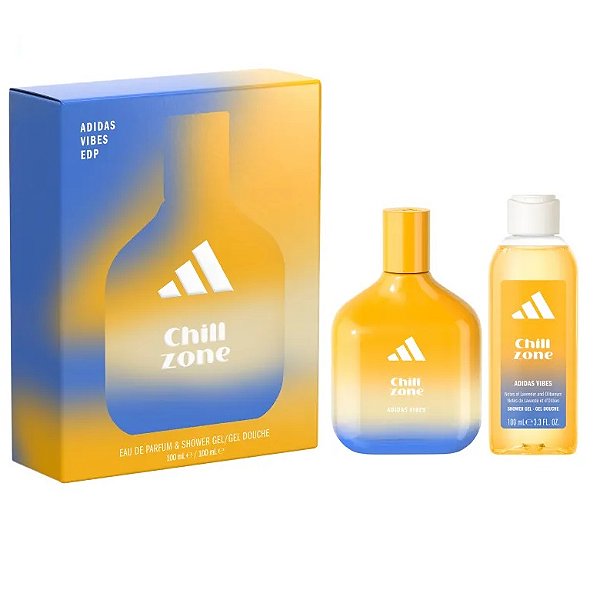 Coffret Adidas Vibes Chill Zone Eau de Parfum ( 2 Produtos )