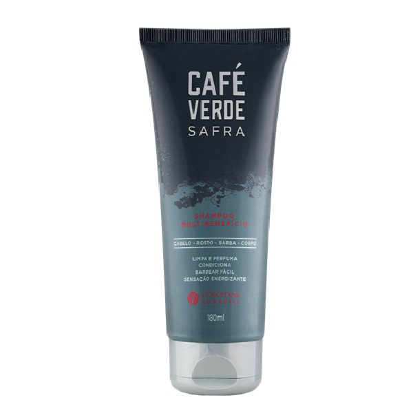 Shampoo Multibenefício Café Verde Safra L'occitane 180ml