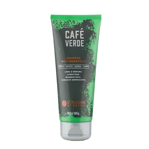 Shampoo Multibenefício Café Verde L'occitane 180ml