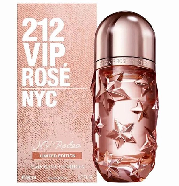 Decant 212 Vip Rose Rodeo Eau de Parfum Edição limitada