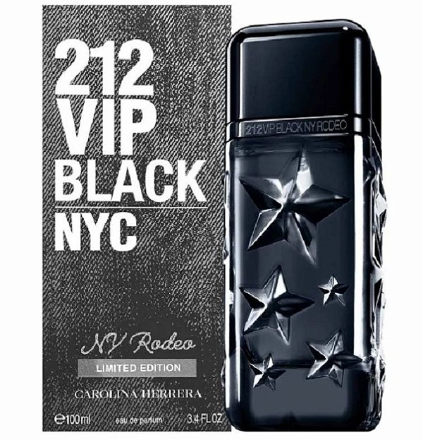Decant 212 Vip Black Rodeo Eau de Parfum Edição limitada