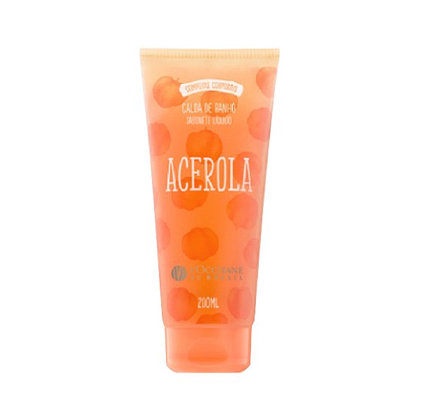 Calda de Banho Sabonete Líquido Acerola L'Occitane Au Brésil 200ml