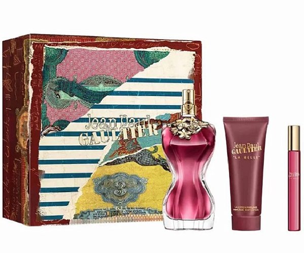 Coffret La belle Eau de Parfum Jean Paul Gaultier ( 3 Produtos)