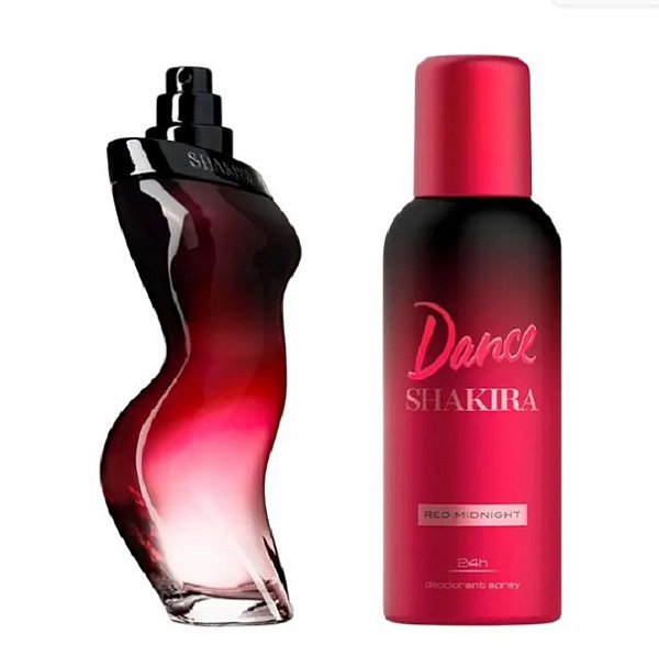 Coffret Dance Shakira Red Midnight (2 Produtos)