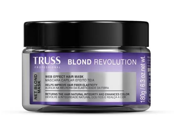 Net Blond Máscara Capilar Efeito Teia Blond Revolution TRUSS 180g