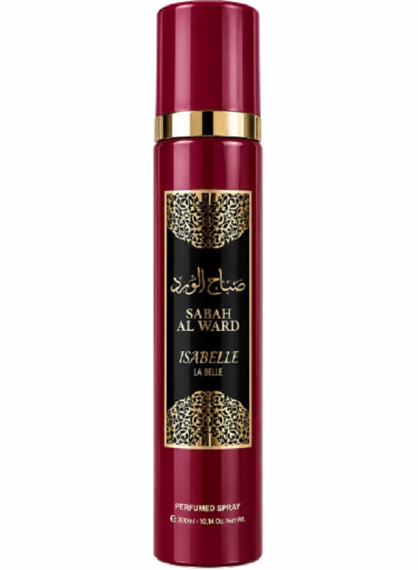 Body Splash Sabah Al Ward Isabelle La Belle 300ml