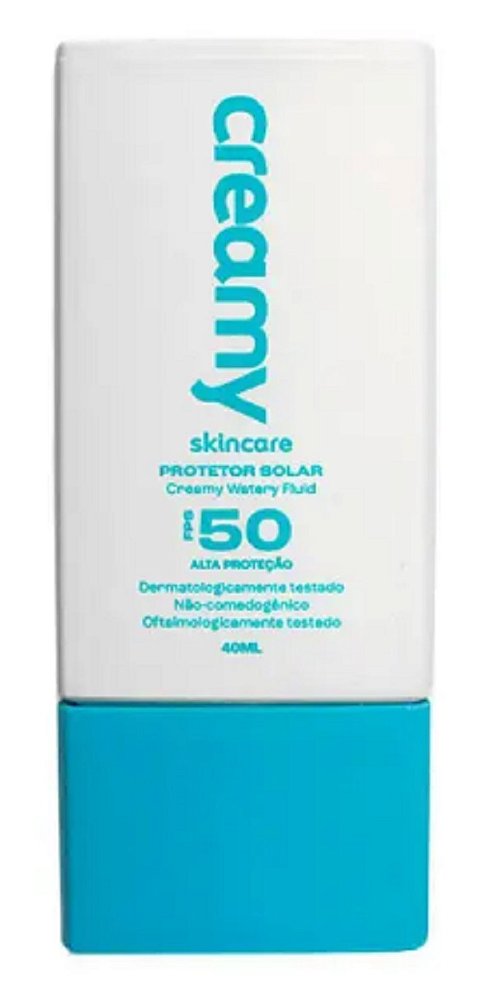 Creamy Protetor Solar  FPS 50   Watery Fluid 50 ml