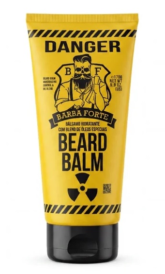 Beard Balm Bálsamo Hidratante Danger Barba Forte 170g