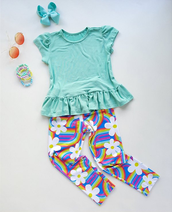 Conjunto legging e blusa - Margarida