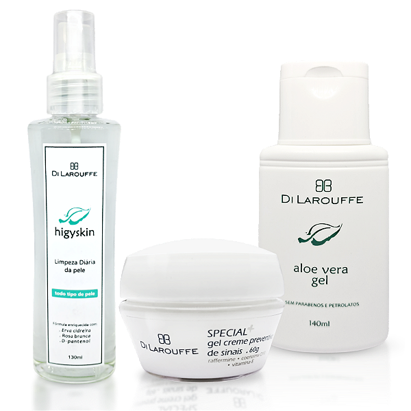 Kit Facial Rotina Prática Primeiros Sinais