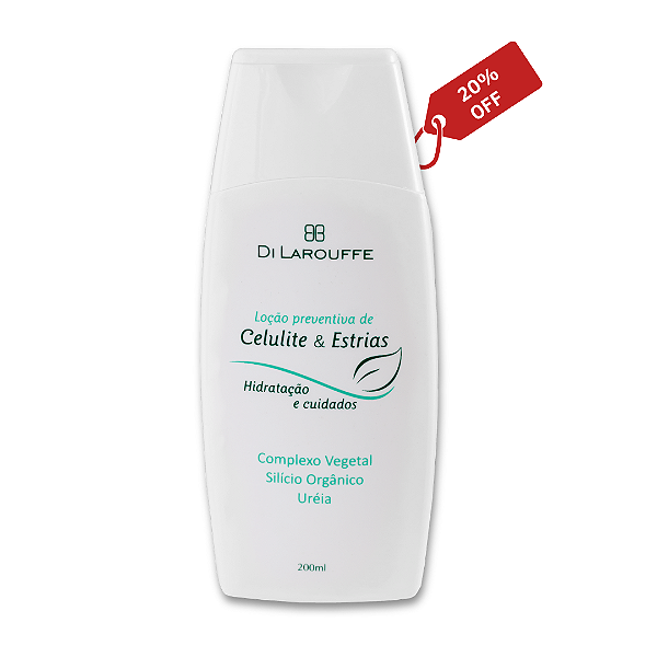 Loção Hidratante Corporal Preventiva de Celulites e Estrias 4 em 1