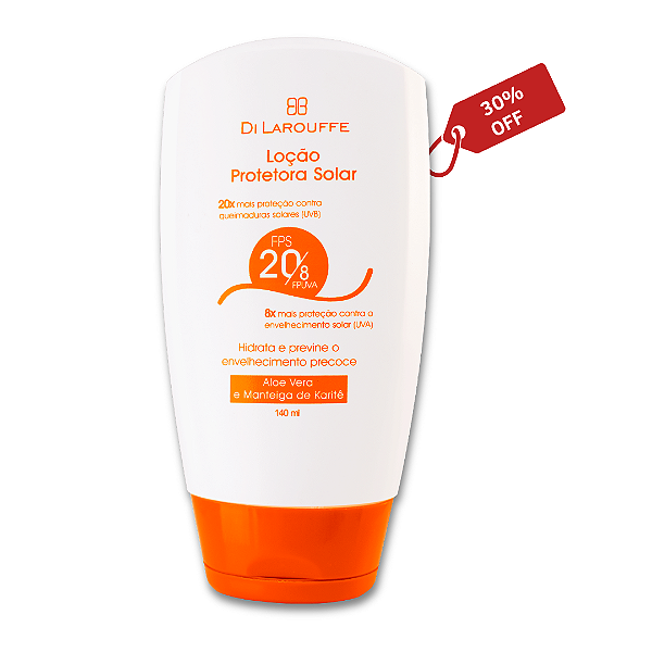 PROTETOR Solar FPS 20 FACIAL E CORPORAL