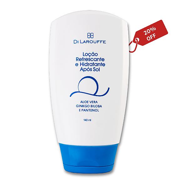 Loção Corporal Pós-sol Hidratante e Refrescante