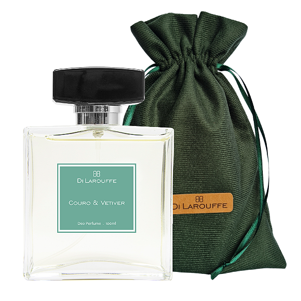 Kit Deo Perfume Masculino Couro & Vetiver + Veludo Verde