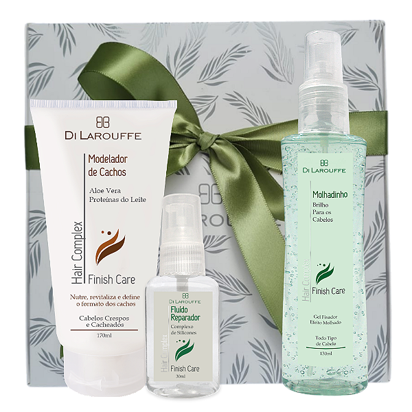 Kit Finalizadores para Cabelos Cacheados e Ondulados.