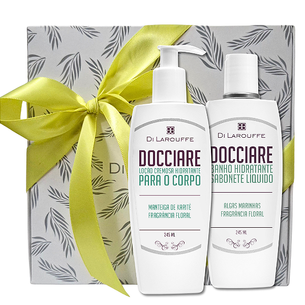 Kit Corporal Docciare com Loção e Banho hidratante