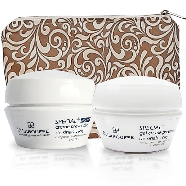 Kit Facial Hidratação e Proteção com necessaire