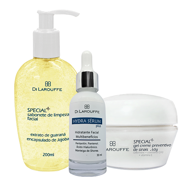 Kit Facial Hidratação 8 em 1 - pele Madura