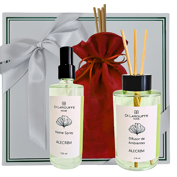 Kit Casa Sofisticada - Difusor e Perfume de Ambientes ALECRIM