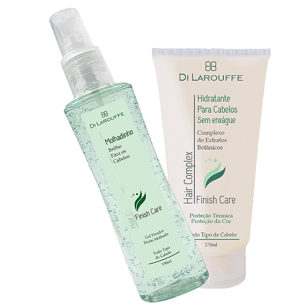 Kit Finalizadores - Hidratação com brilho molhado para os Cabelos