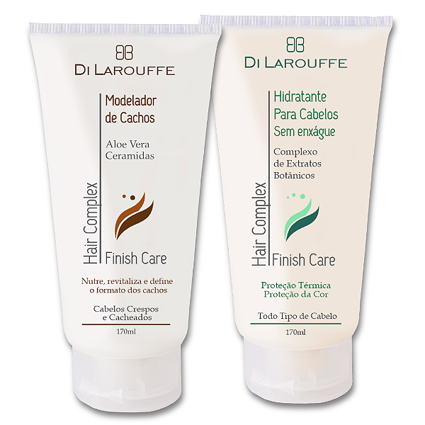 Kit Finalizadores - Para Hidratar e Modelar cabelos Cacheados e Ondulados