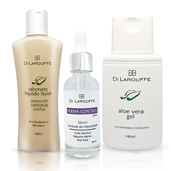 Kit Facial Tratamento Antioleosidade