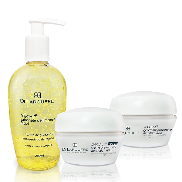 Kit Rotina Antissinais 3 Passos Com Proteção