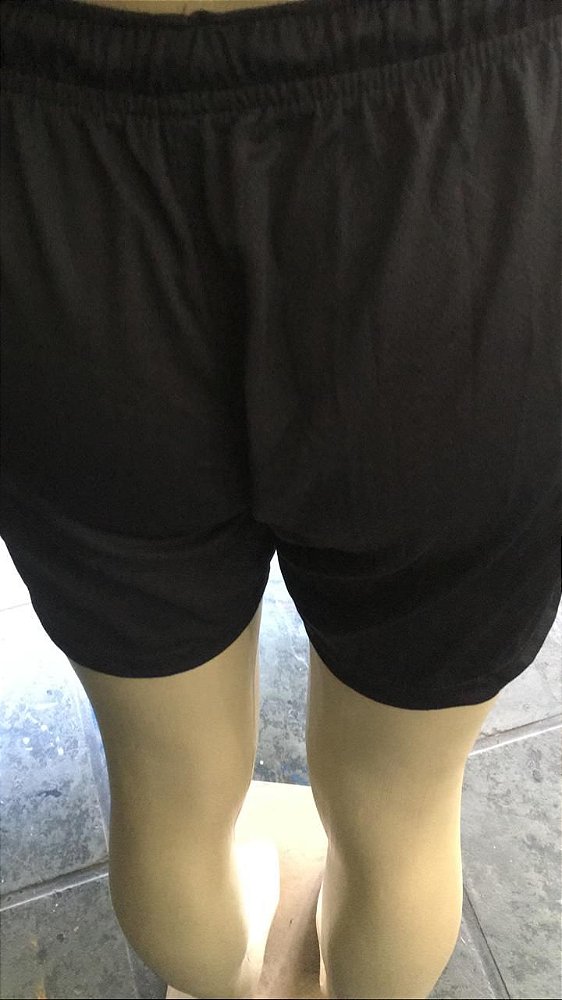 Calção Preto TFM Trilobal Candidato / Soldado / Cabo