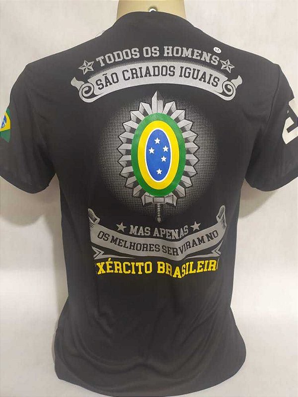 Camiseta Estampada Missão de Paz  Dryfit