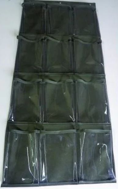 Organizador De Armario De Nylon - Verde (Sapateira)
