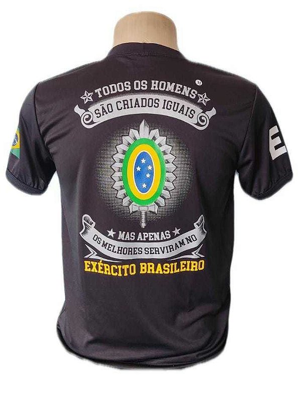 Camiseta Estampada Dry Fit Todos os Homens