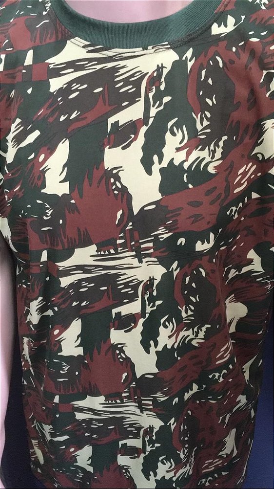 Camiseta Camuflada EB Dry Fit - Modelo Claro