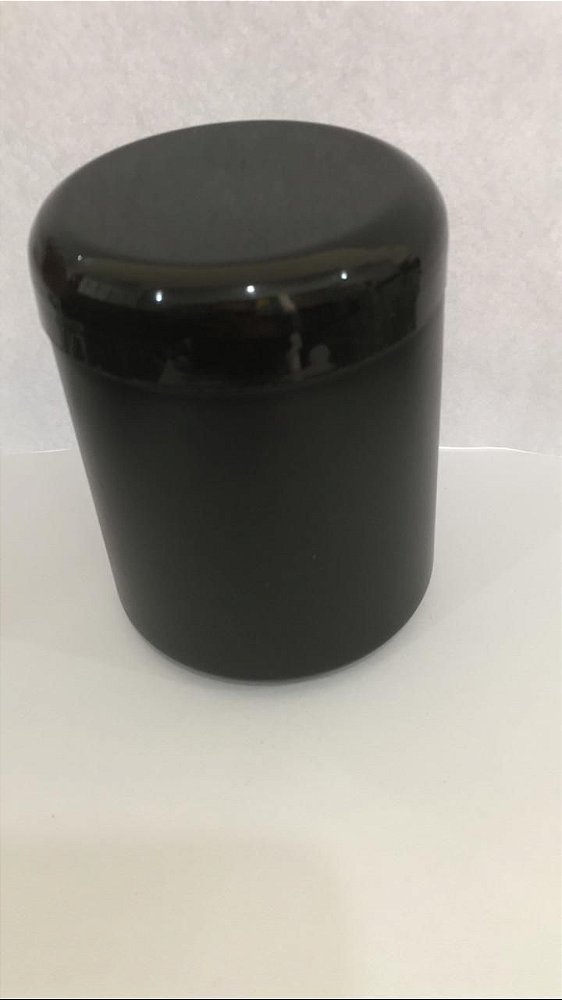 Pote Roscado Pequeno Preto