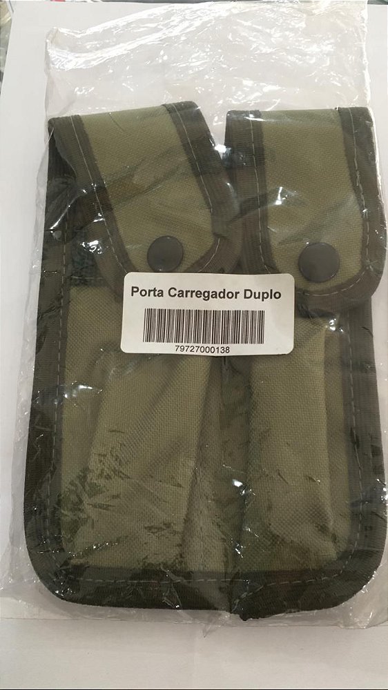 Porta Carregador de Pistola Duplo