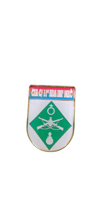 Metal EB Distintivo de Bolso  CIA C11ª BDA INF MEC - Feminino