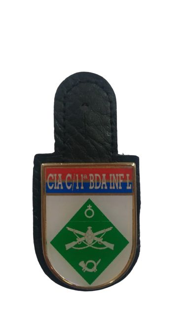 Metal EB Distintivo de Bolso  CIA C11ª BDA INF L - Masculino