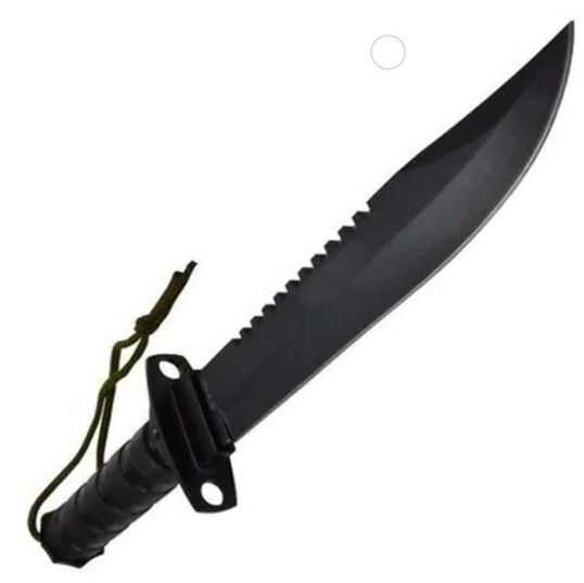 Faca Rambo Preta TB-0650