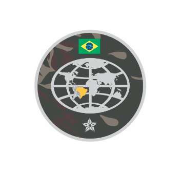 Emborrachado EB Redondo Centro Conjunto de Operações de Paz do Brasil
