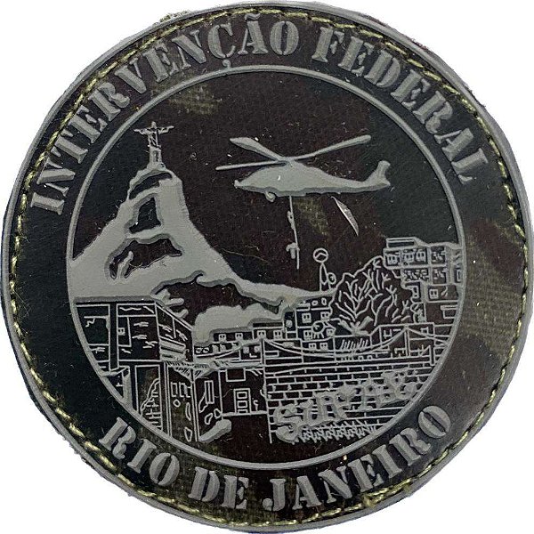 Emborrachado EB Redondo Intervenção Federal Rio de Janeiro