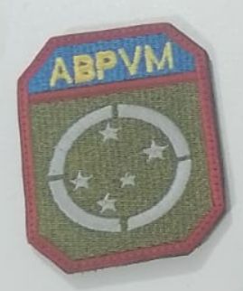 Patch Bordado Com Fecho de Contato ABPVM