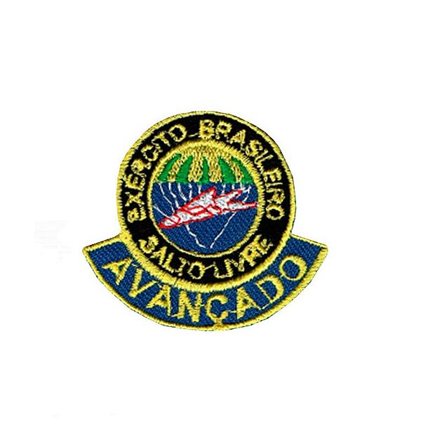 Patch Bordado Termocolante Salto Livre Avançado