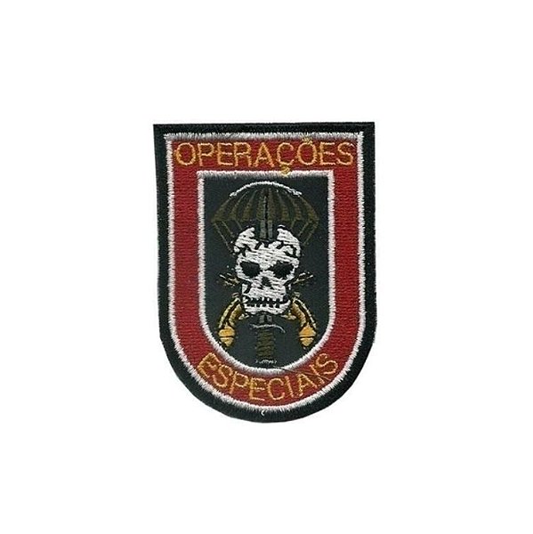 Patch Bordado Termocolante Operações Especiais