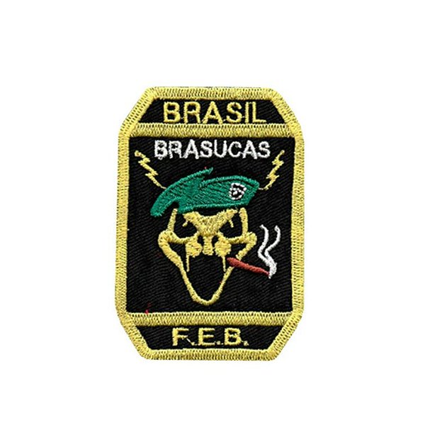 Patch Bordado Termocolante Brasucas FEB