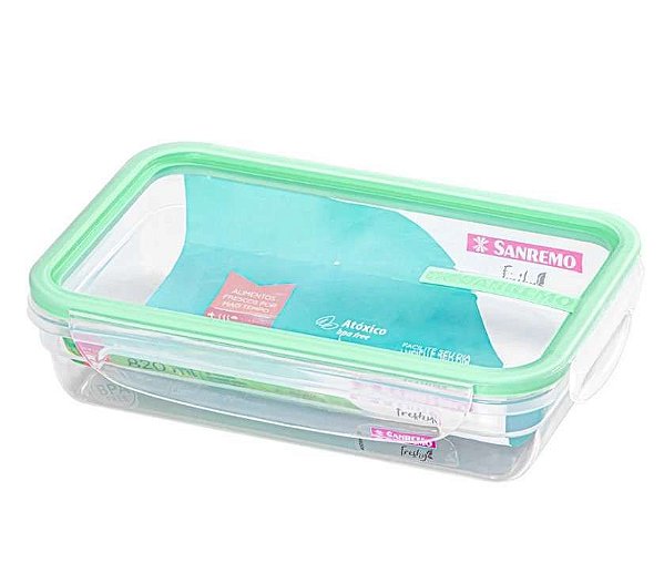 Pote com Travas Plast Sanremo 820ml