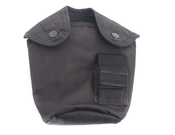 Porta Cantil Fecho botão Tatico Preto
