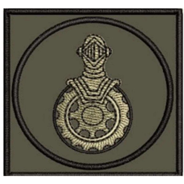 Distintivo de Baixa Visibilidade - Estágio de motorista de viaturas blindadas sobre Rodas